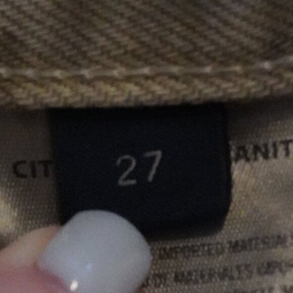 Citizens of Humanity, Jolene, Washed High Rise Straight Leg Jeans, Tan, Brown - Picture 8 of 9